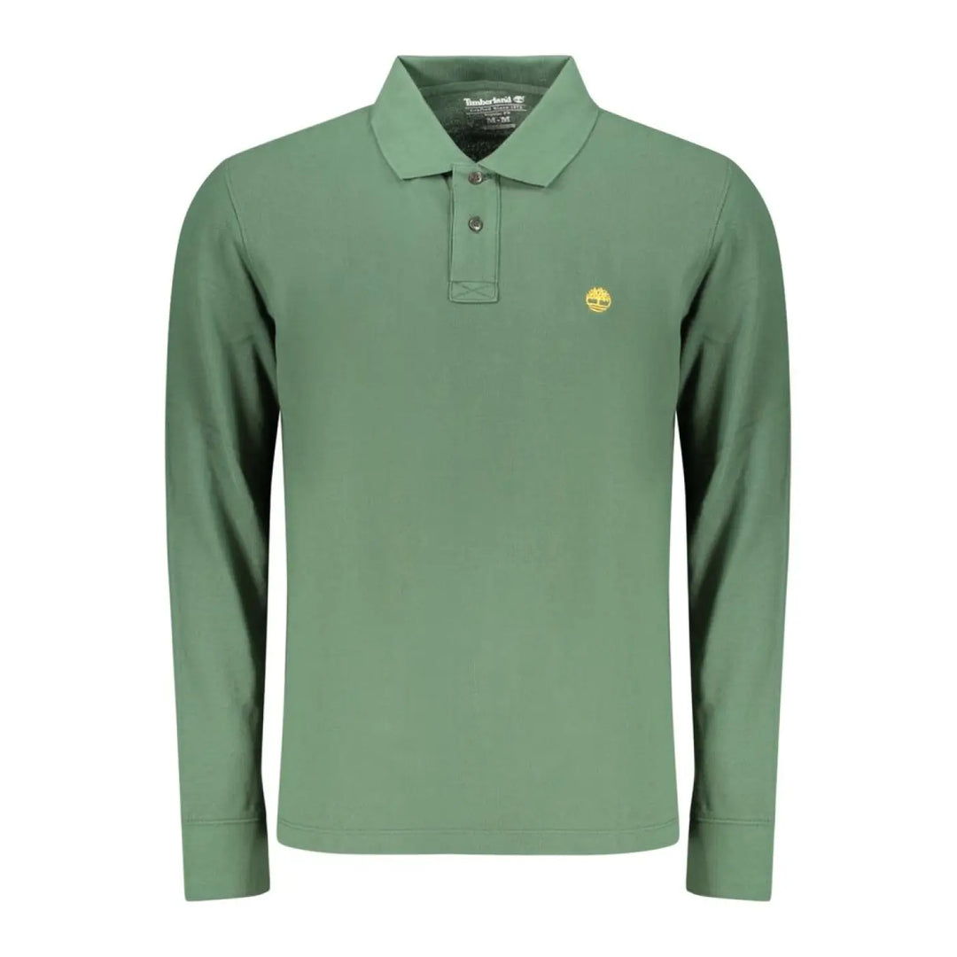 Timberland Green Cotton Men’s Polo