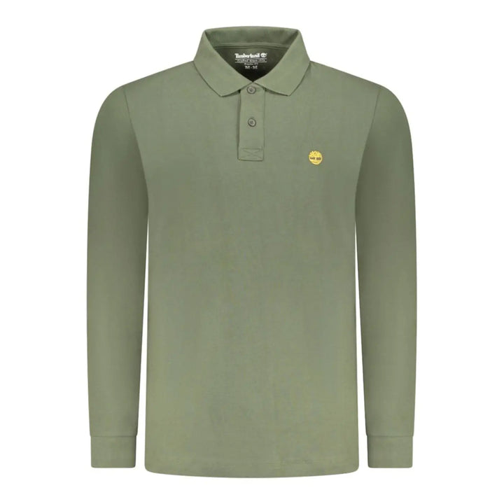 Timberland Green Cotton Men’s Polo Shirt