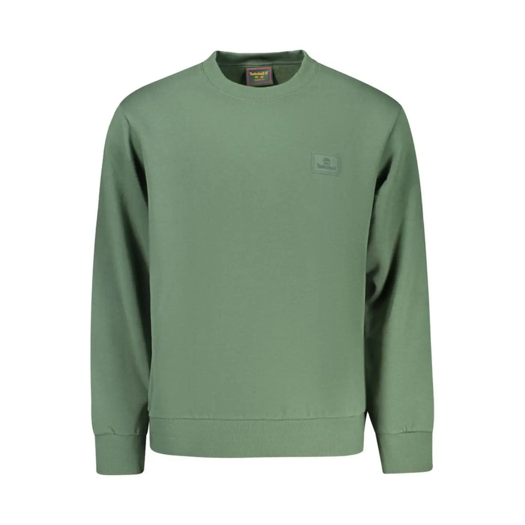 Timberland Green Cotton Men’s Sweatshirt