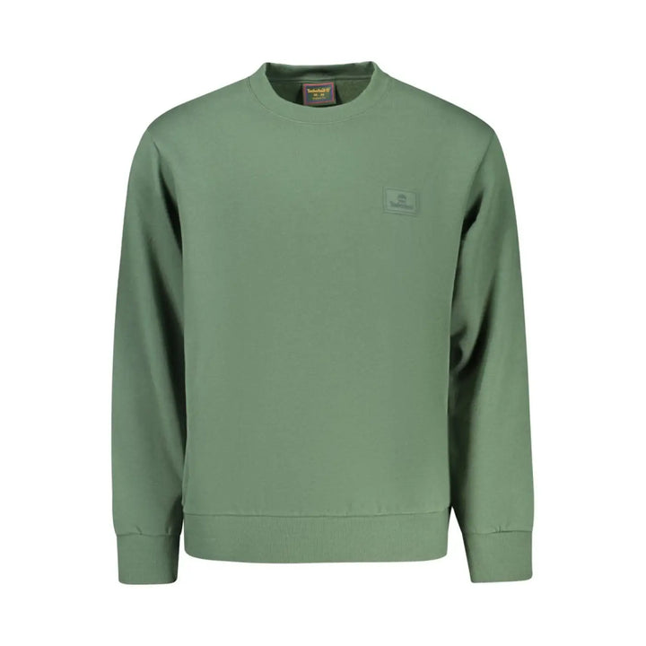 Timberland Green Cotton Men’s Sweatshirt