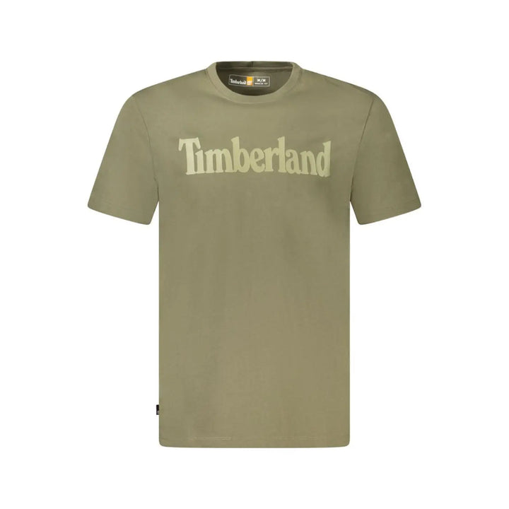 Timberland Green Organic Cotton Men T-Shirt