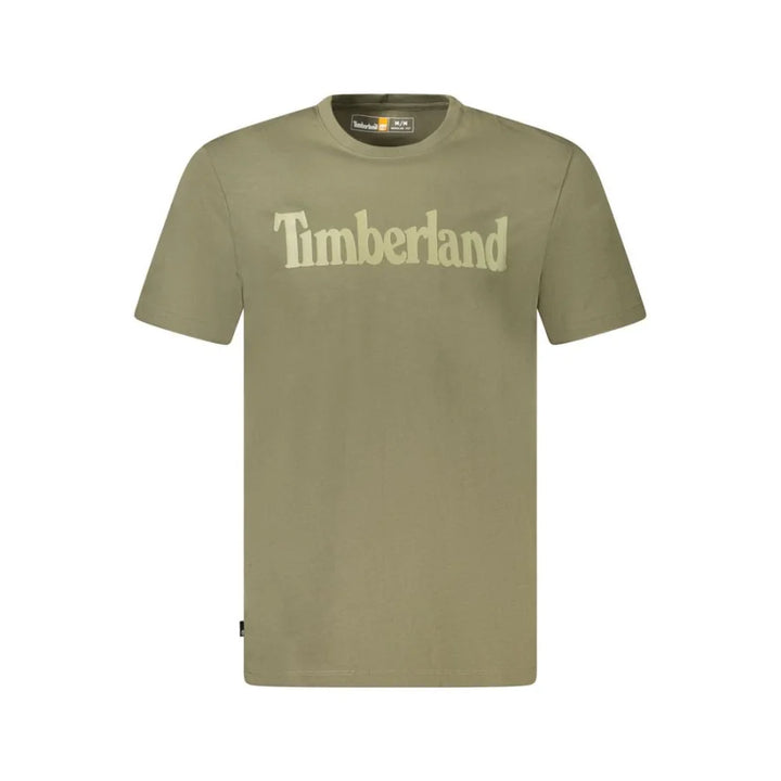 Timberland Green Organic Cotton Men T-Shirt