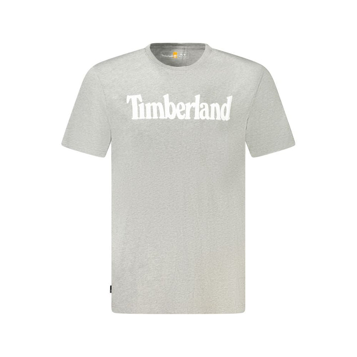 Timberland Grigio Cotton Men T-shirt