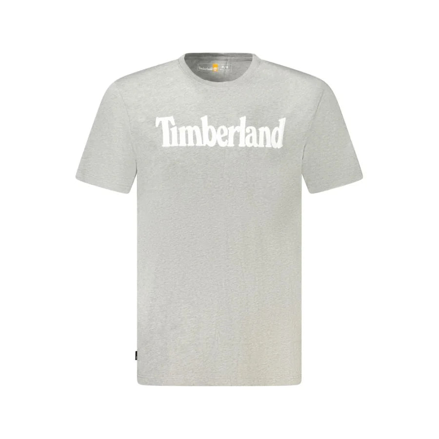 Timberland Grigio Cotton Men T-Shirt