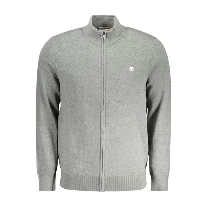 Timberland Grigio Organic Cotton Men Cardigan