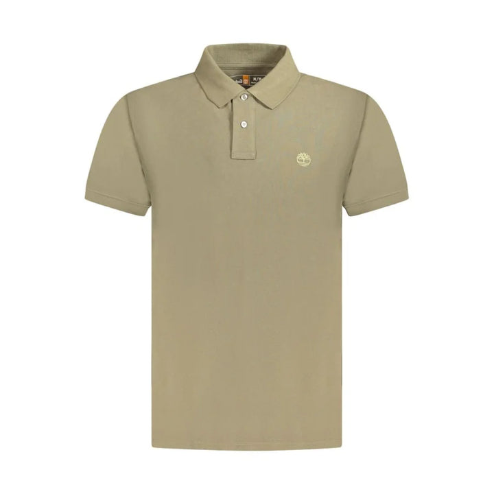 Timberland Marrone Cotton Men Polo