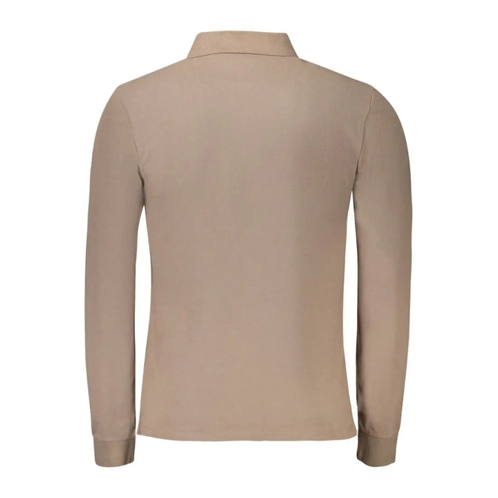 Timberland Marrone Cotton Men Polo Shirt