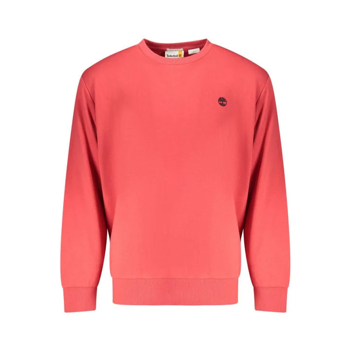 Timberland ’Red Cotton Men Sweatshirt’