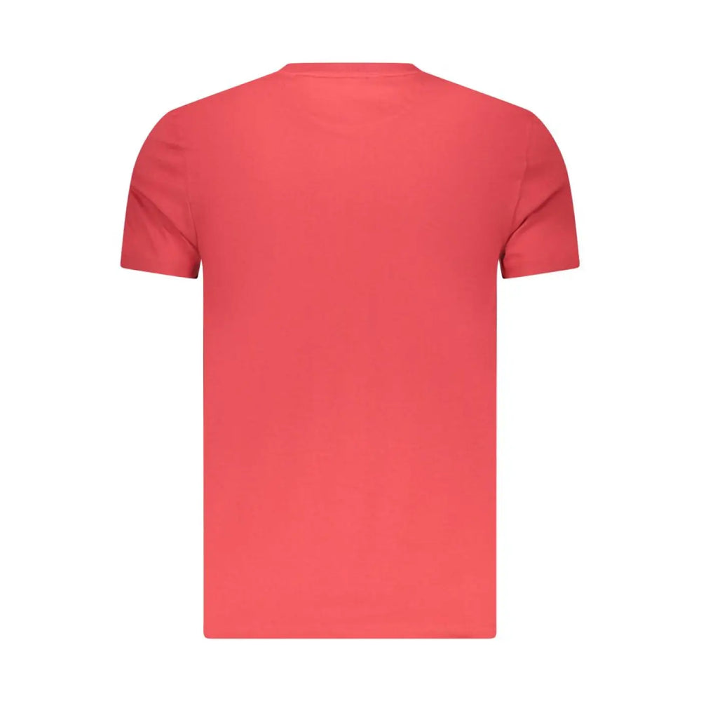 Timberland Rosso Cotton Men T-shirt