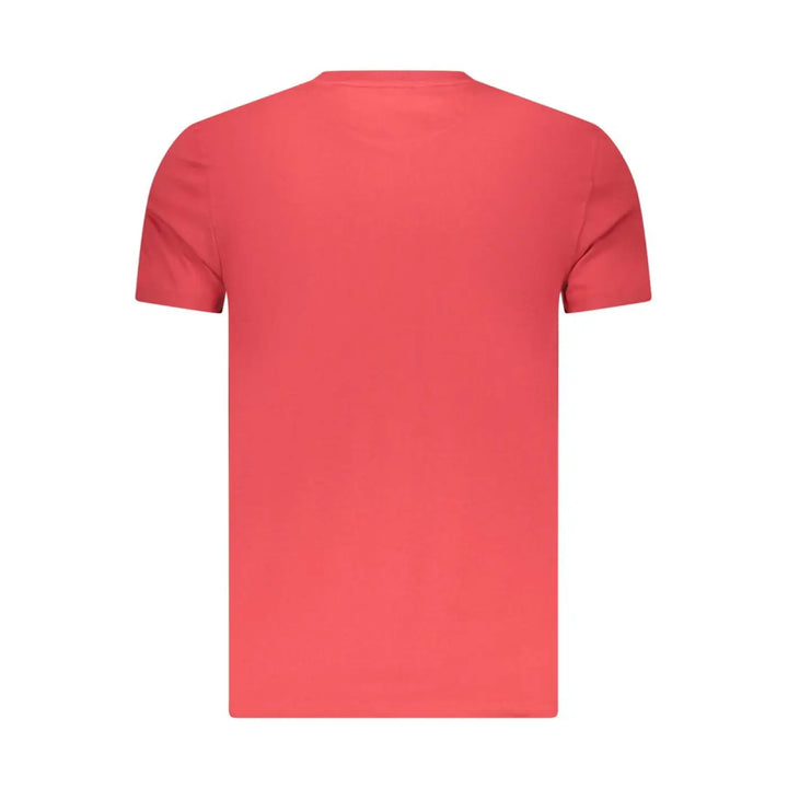 Timberland Rosso Cotton Men T-Shirt