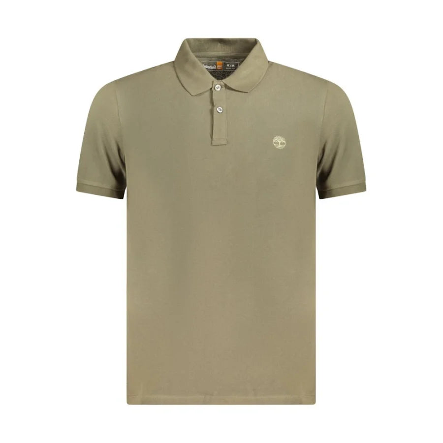 Timberland Verde Cotton Men Polo