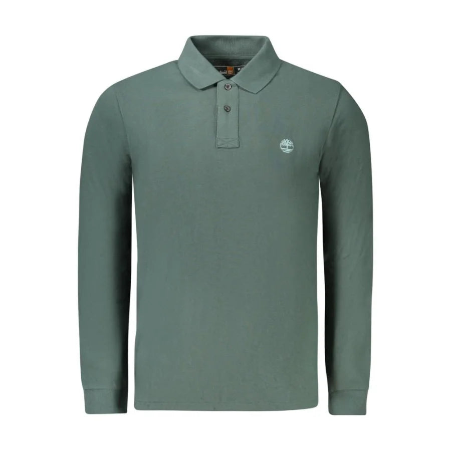 Timberland Verde Cotton Men Polo