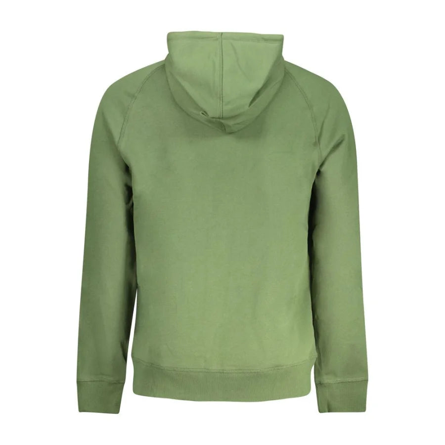 Timberland Verde Cotton Men Sweatshirt