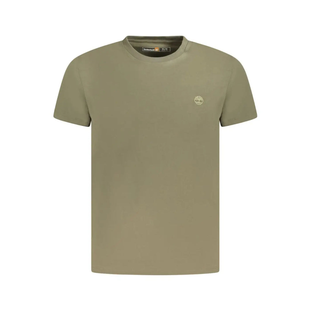 Timberland Verde Cotton Men T-shirt