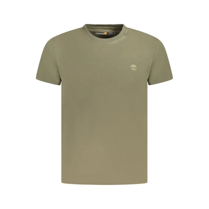 Timberland Verde Cotton Men T-shirt