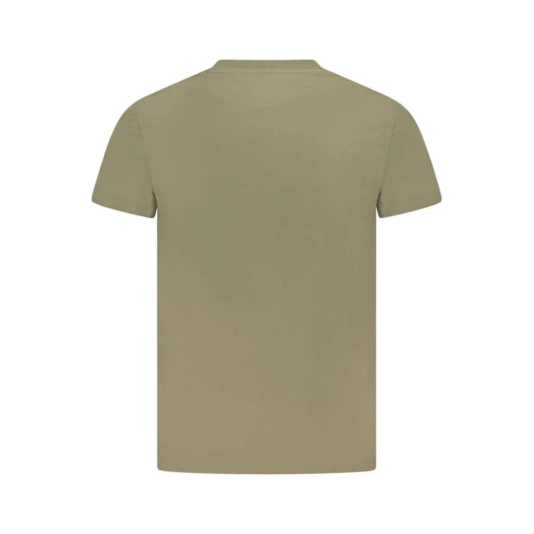 Timberland Verde Cotton Men T-Shirt