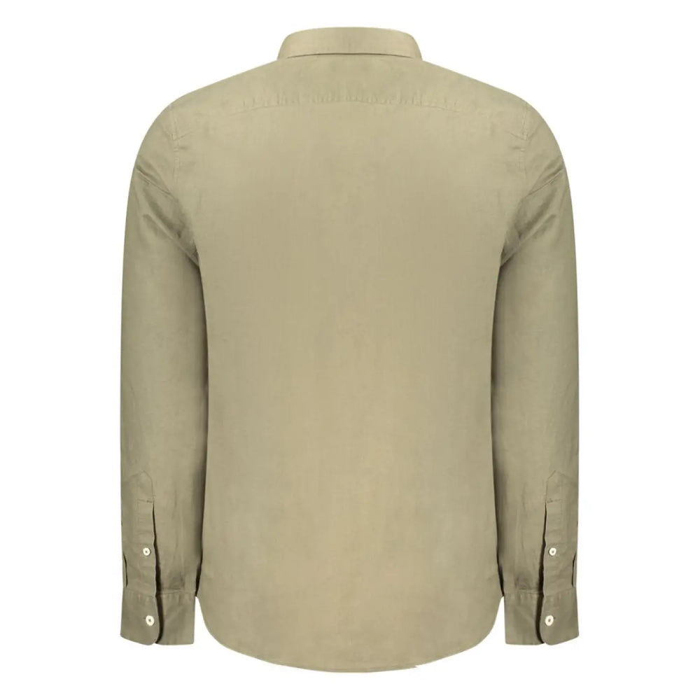 Timberland Verde Linen Men Shirt