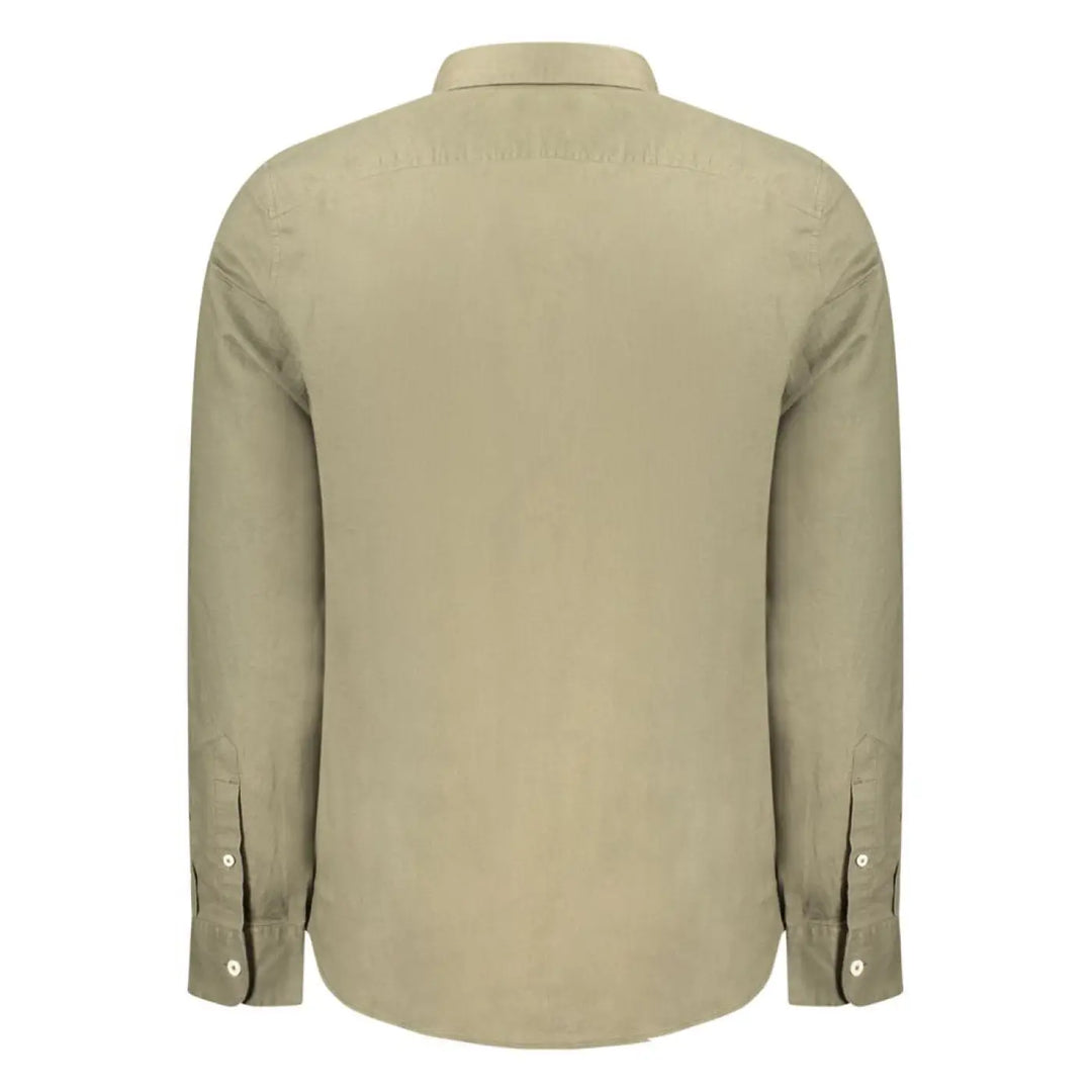 Timberland Verde Linen Men Shirt