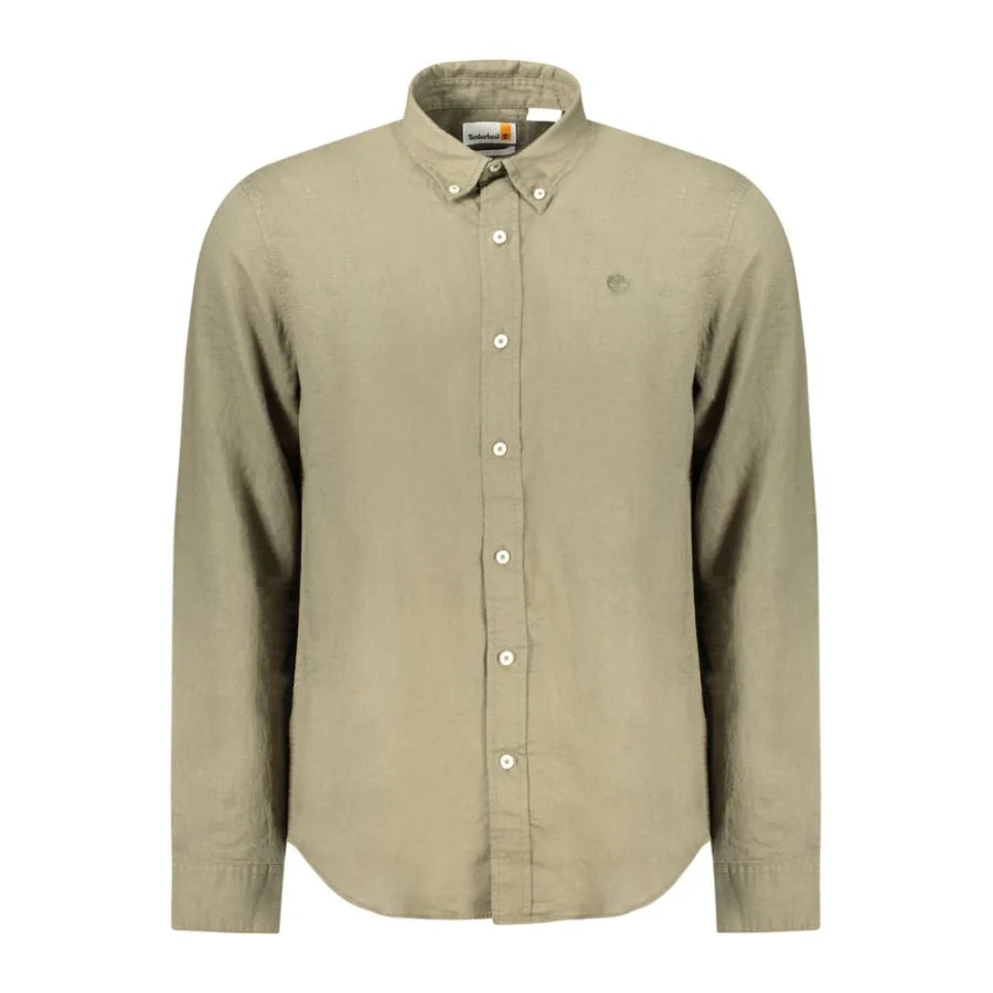 Timberland Verde Linen Men Shirt