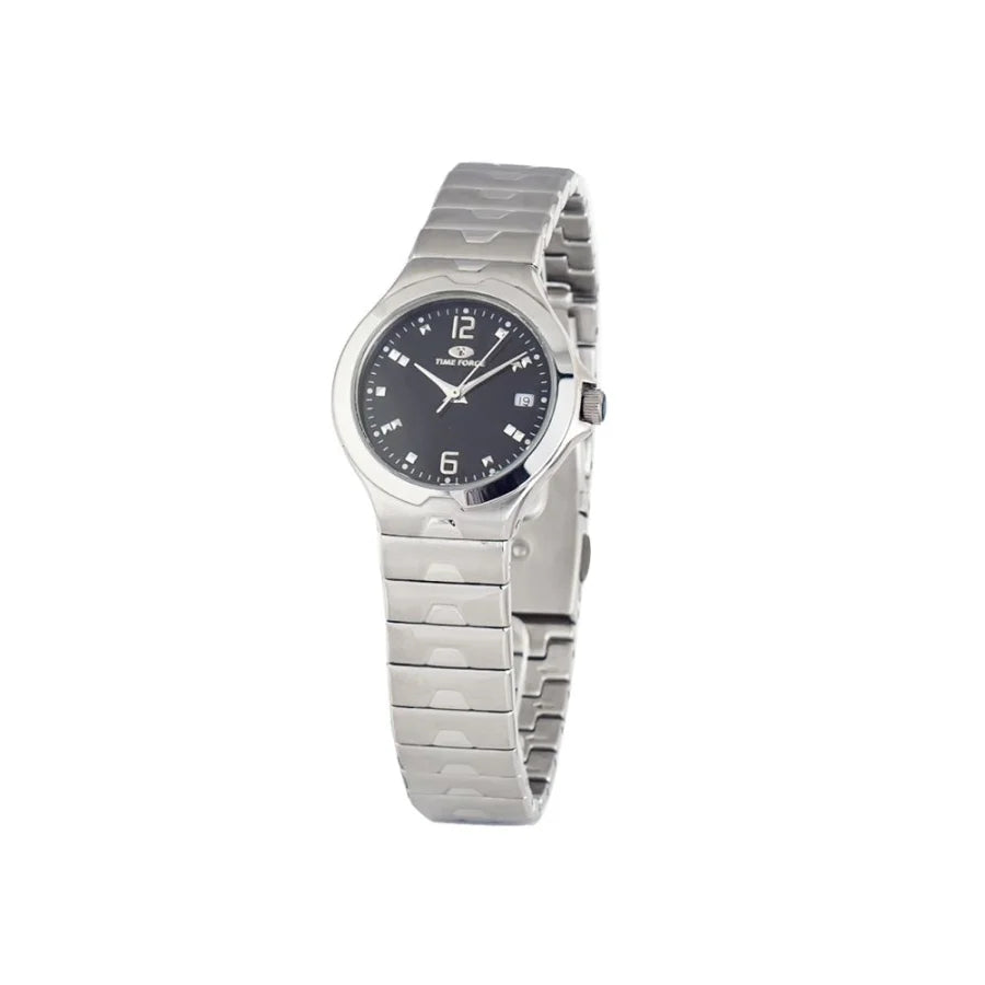 Time Force Silver Stainless Steel Dress Watch