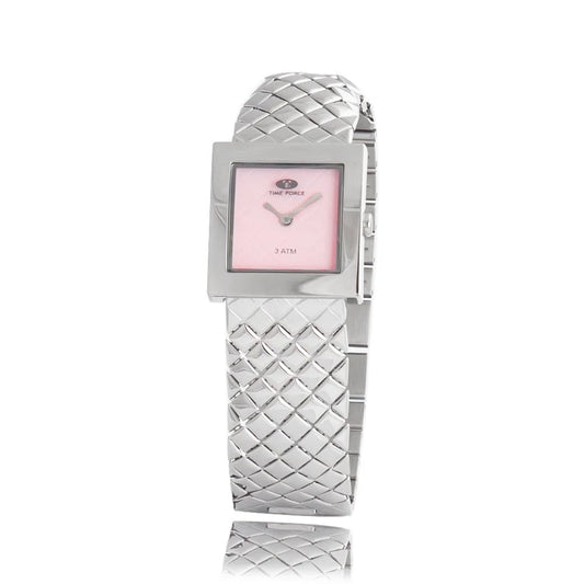 Time Force Silver Stainless Steel Dress Watch