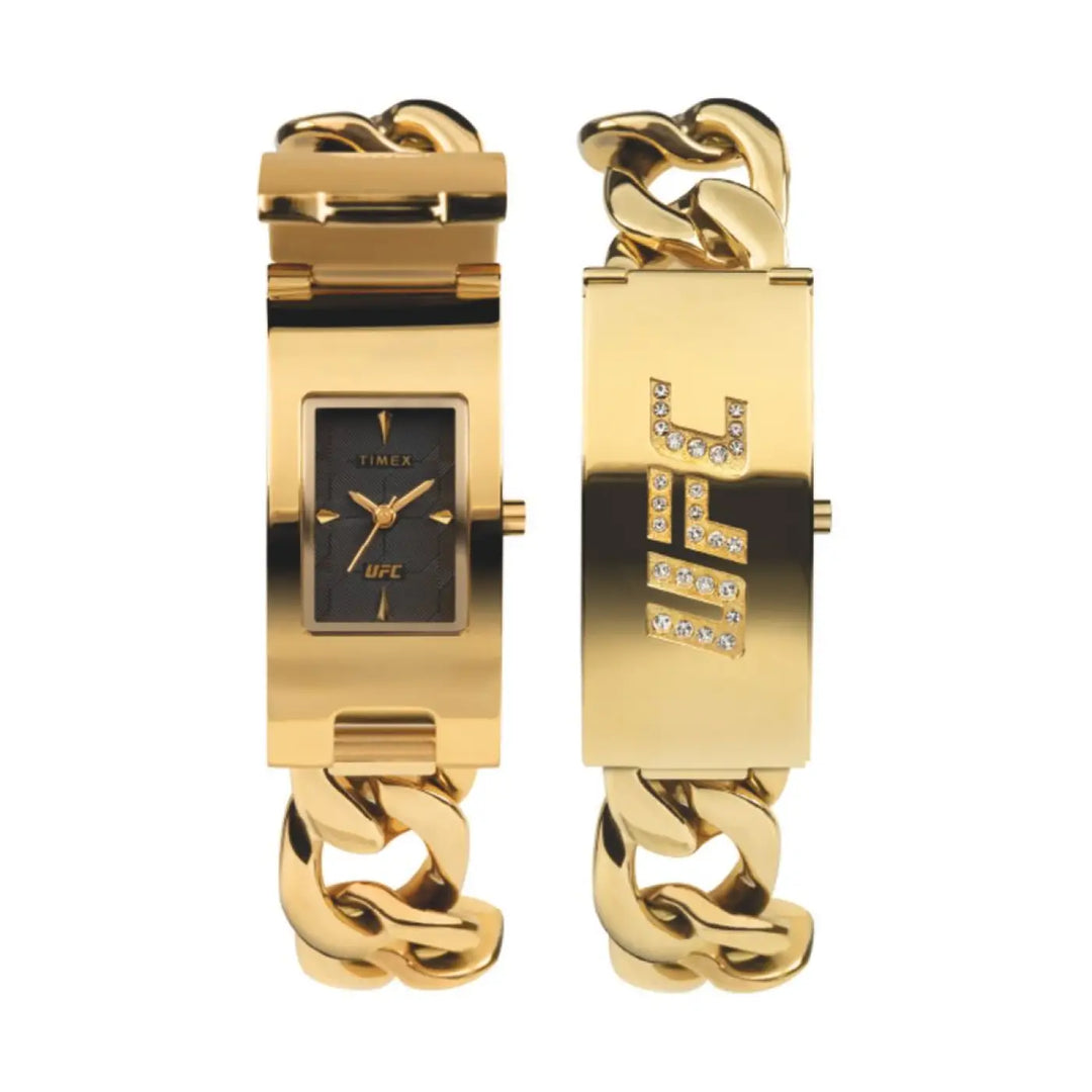 Timex Gold Stainless Steel Bracelet Watch
