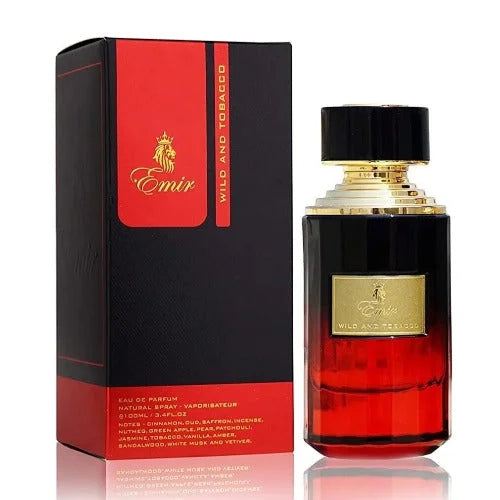 Tobacco Emir Perfume Woody Spicy Cologne for Men and Women Unisex Fragrance Paris Corner