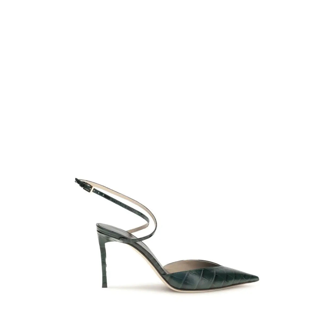 Tom Ford Bicolor Calf Leather Bos Taurus High Heel Pumps