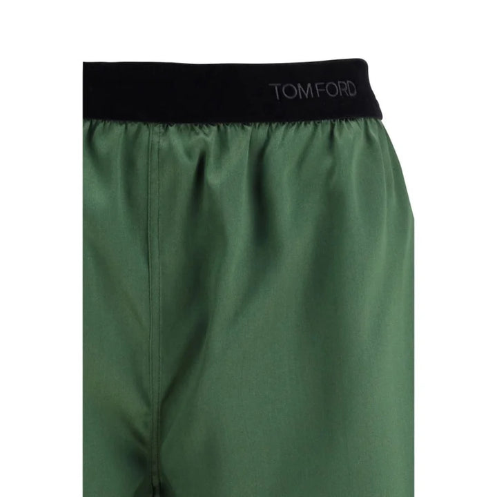 Tom Ford Bicolor Silk Bermuda Shorts