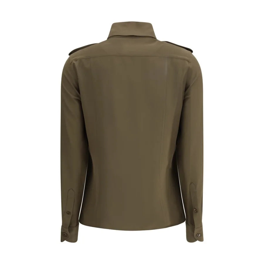 Tom Ford Bicolor Silk Dress Shirt