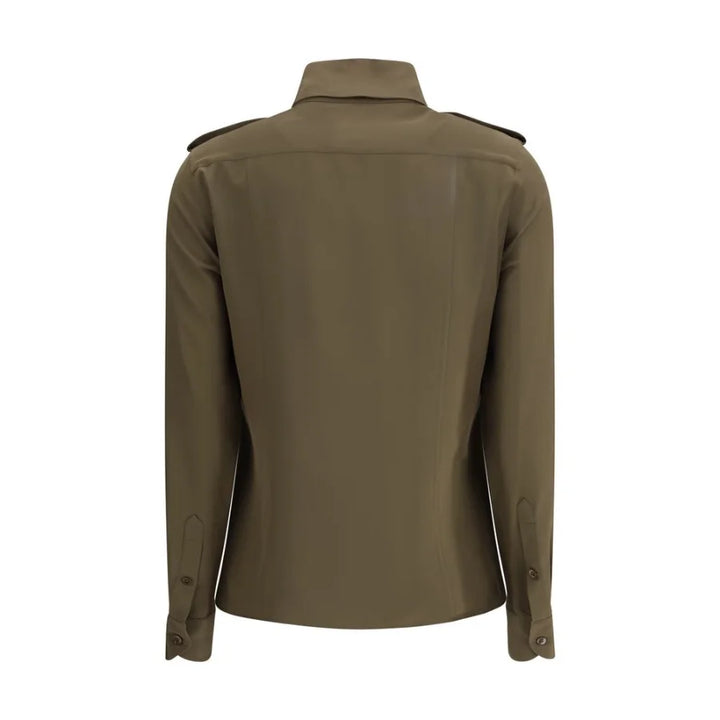Tom Ford Bicolor Silk Dress Shirt