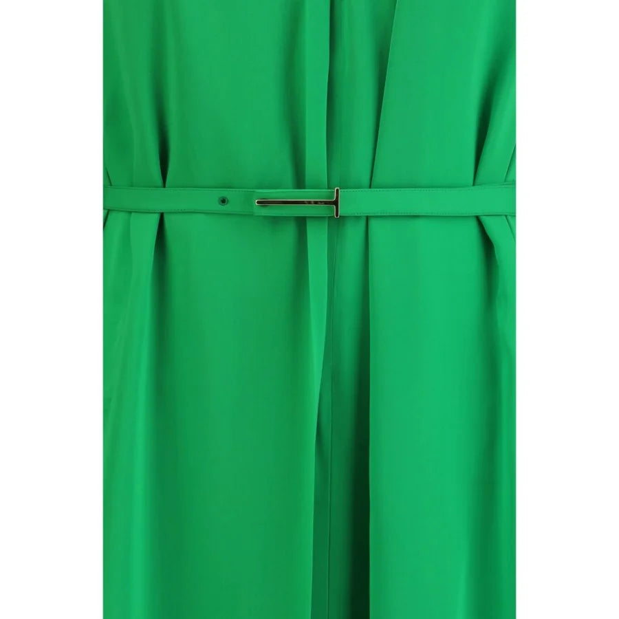 Tom Ford Bicolor Silk Long Dress