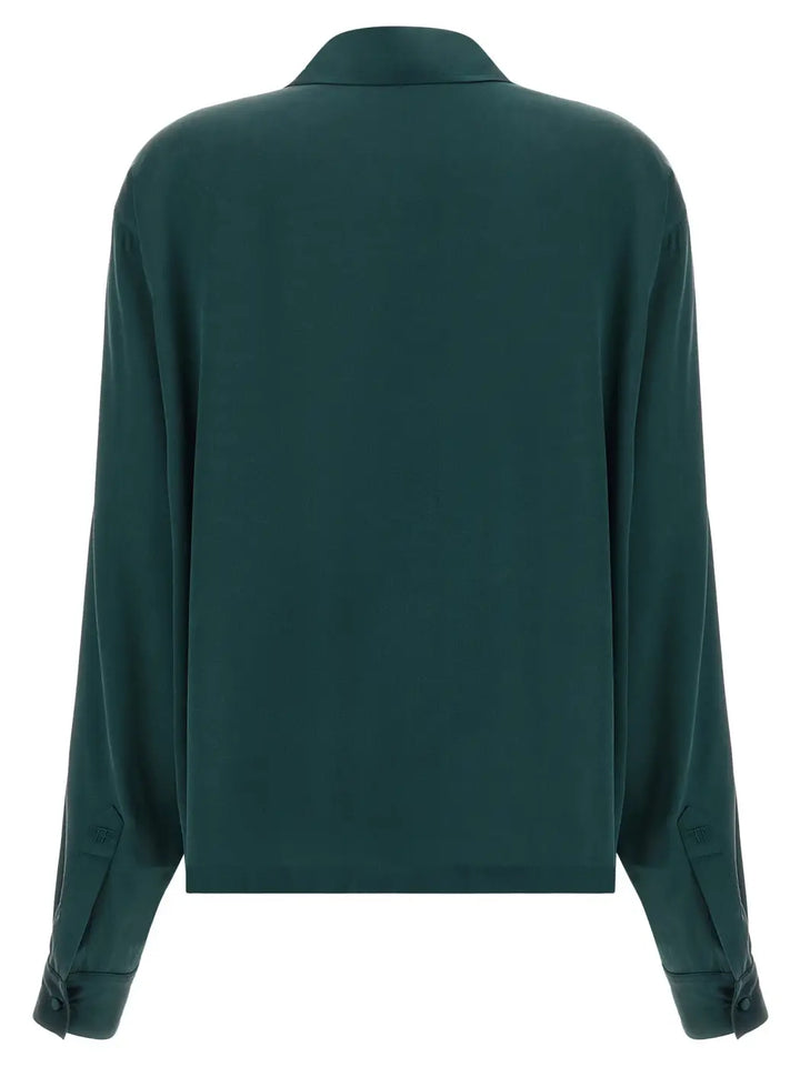 Tom Ford Bicolor Silk Polo Shirt