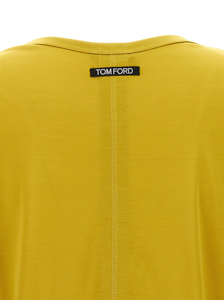 Tom Ford Bicolor Silk T-Shirt
