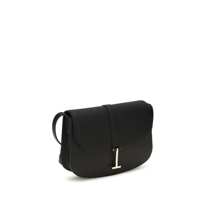 Tom Ford Black Calf Leather Bos Taurus Shoulder Bag
