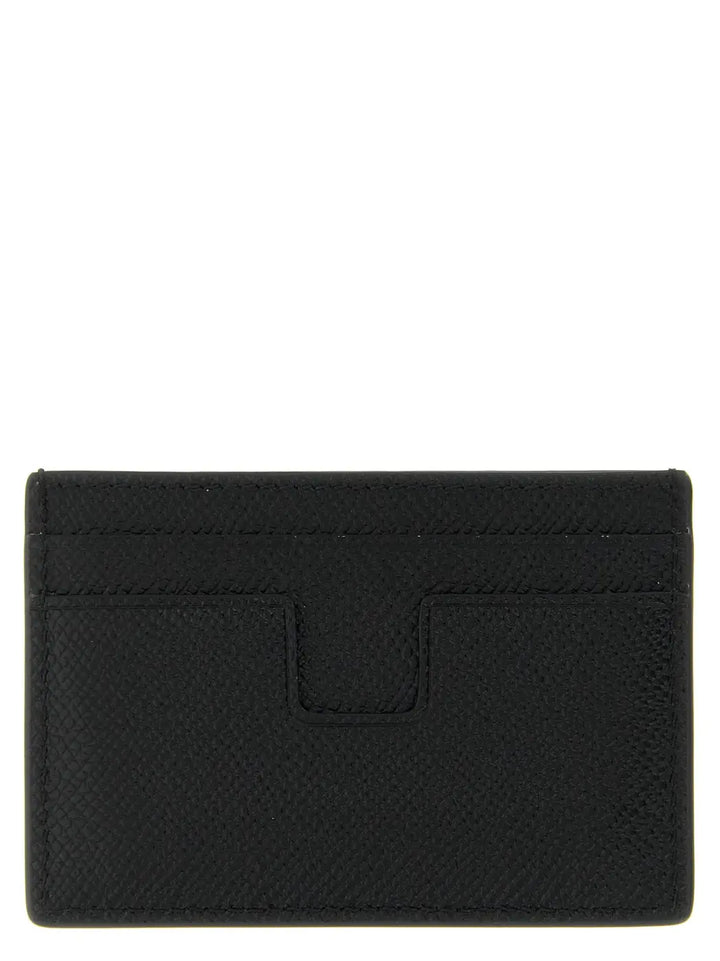 Tom Ford Black Calfskin Cardholder