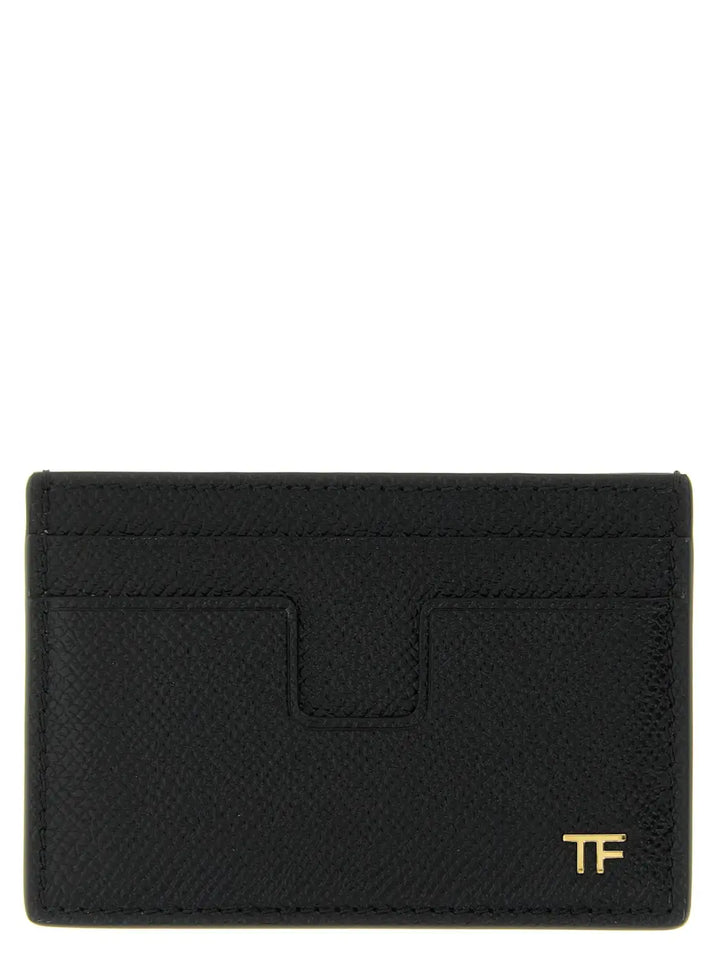 Tom Ford Black Calfskin Cardholder