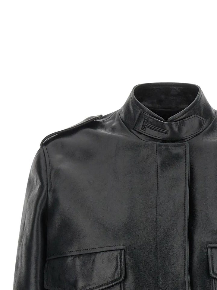Tom Ford Black Lamb Leather Jacket