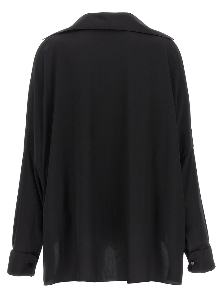 Tom Ford - Women’s Black Silk Blouse