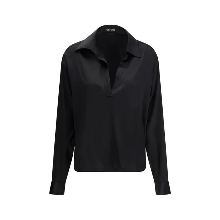 Tom Ford Black Silk Dress Shirt