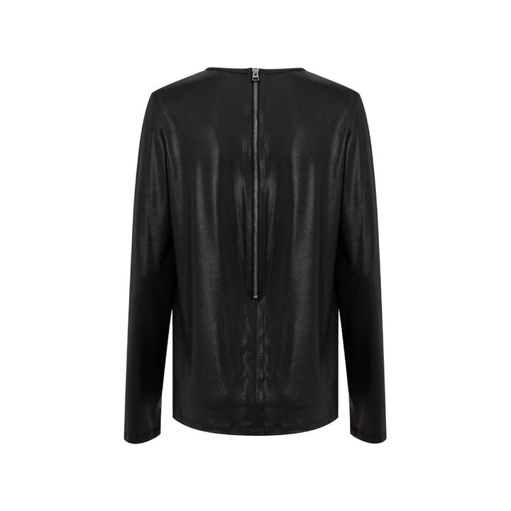 Tom Ford - Black Viscose Long Sleeve T-Shirt