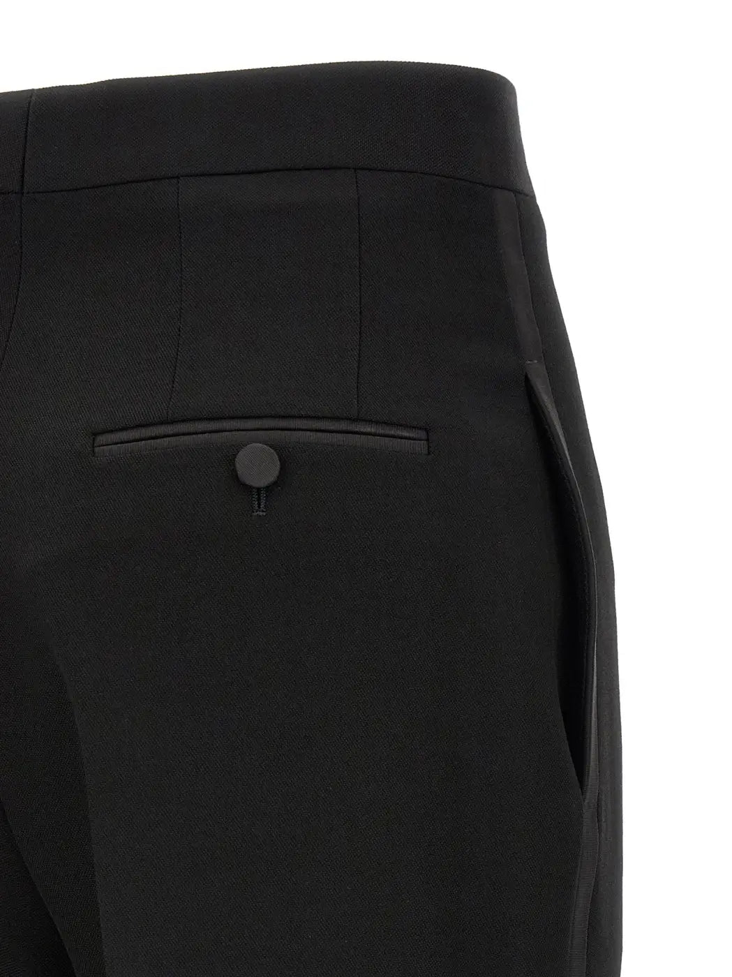 Tom Ford Black Wool Dress Pants