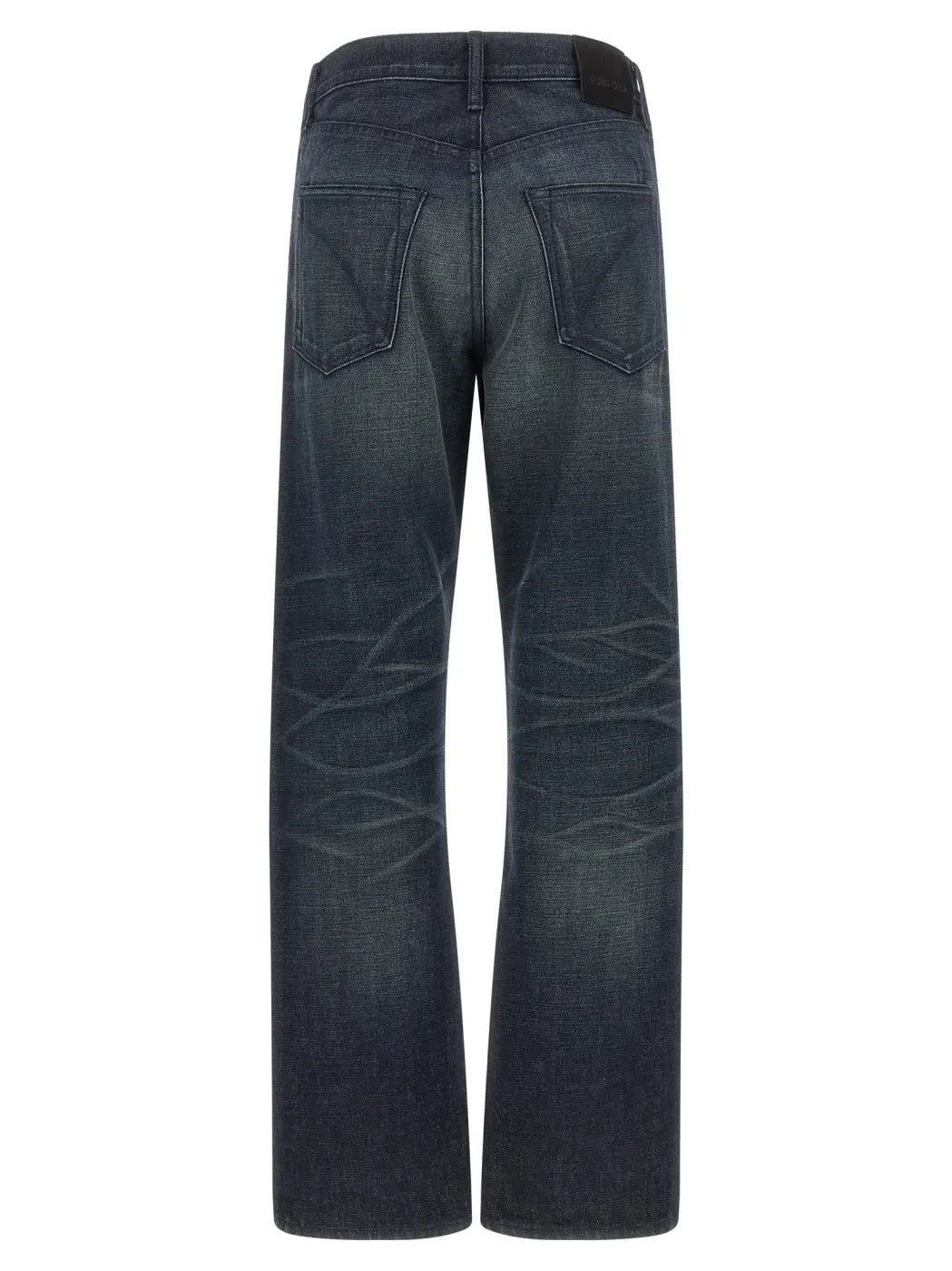 Tom Ford Blue Cotton Jeans Denim