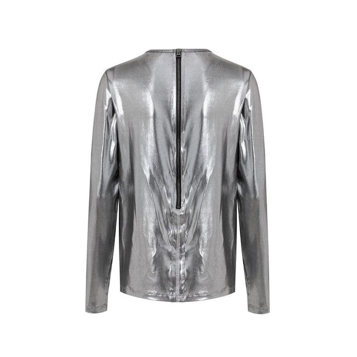Tom Ford - Gray Viscose Long Sleeve T-Shirt