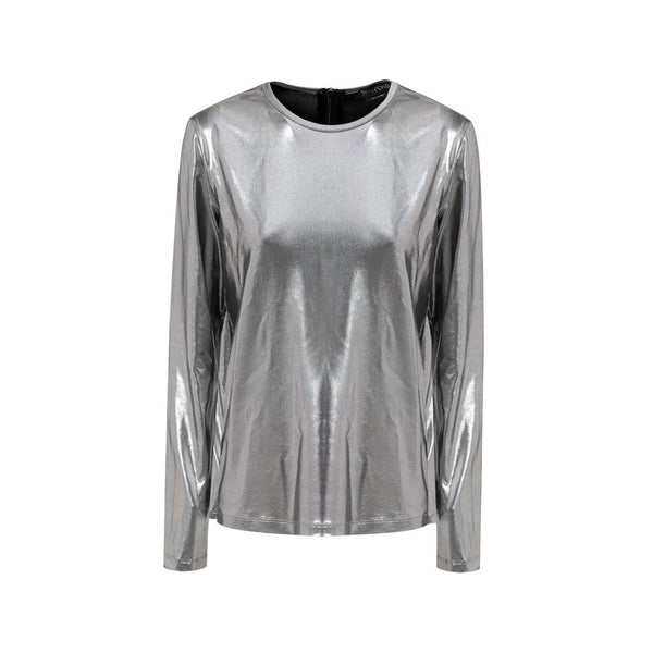 Tom Ford - Gray Viscose Long Sleeve T-Shirt