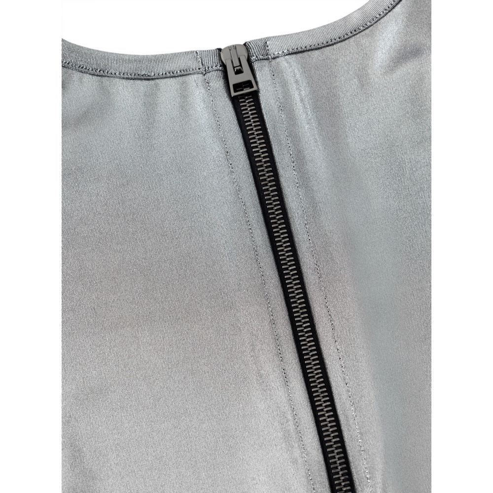 Tom Ford - Gray Viscose Long Sleeve T-Shirt