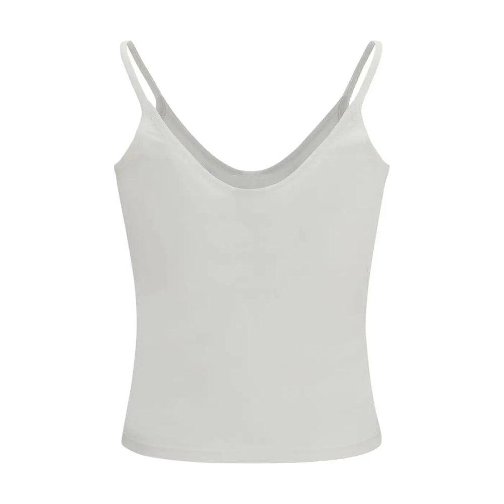 Tom Ford White Silk Tank Tops