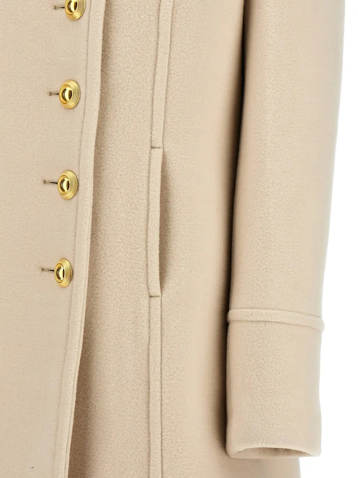 Tom Ford White Wool Coat