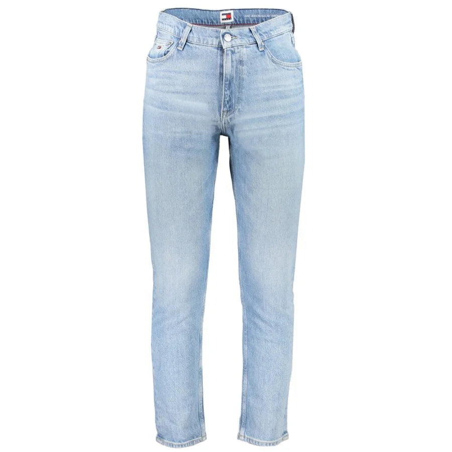 Tommy Hilfiger Azzurro Cotton Men Jeans