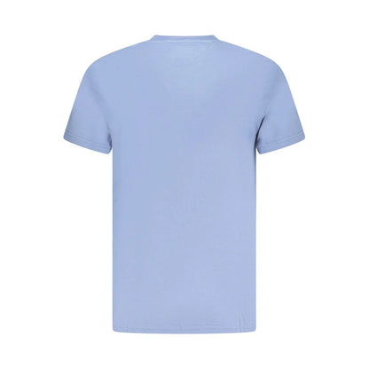 Tommy Hilfiger Azzurro Cotton Men T-Shirt